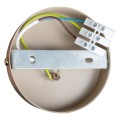 LAMPAMI - kaszmirowa lampa sufitowa, lampa przysufitowa spot, lampa sufitowa boho, lampa do kuchni, lampa do przedpokoju DEX