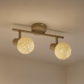 LAMPAMI - kaszmirowa lampa sufitowa, lampa przysufitowa spot, lampa sufitowa boho, lampa do kuchni, lampa do przedpokoju DEX