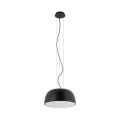 LAMPAMI - lampa nad okrągły stół, lampa do jadalni, lampa nowoczesna wisząca, czarna lampa nad stół wisząca SATELLITE S NOWODVORSKI