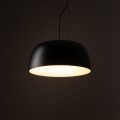 LAMPAMI - lampa nad okrągły stół, lampa do jadalni, lampa nowoczesna wisząca, czarna lampa nad stół wisząca SATELLITE S NOWODVORSKI
