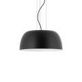 LAMPAMI - lampa nad okrągły stół, lampa do jadalni, lampa nowoczesna wisząca, czarna lampa nad stół wisząca SATELLITE S NOWODVORSKI