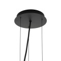 LAMPAMI - lampa nad okrągły stół, lampa do jadalni, lampa nowoczesna wisząca, czarna lampa nad stół wisząca SATELLITE S NOWODVORSKI