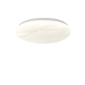 LAMPAMI - plafon led, lampa sufitowa ledowa, nowoczesny plafon led, lampa kuchenna, lampa na korytarz Moluna 40 cm biały LED 4000K