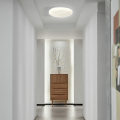 LAMPAMI - plafon led, lampa sufitowa ledowa, nowoczesny plafon led, lampa kuchenna, lampa na korytarz Moluna 26 cm biały LED 4000K