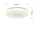 LAMPAMI - lampa na korytarz Solaro 40 cm biały LED 4000K szkic