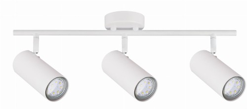 LAMPAMI - biała lampa sufitowa, lampa przysufitowa spot, lampa sufitowa do salonu, lampa do kuchni, lampa na korytarz - COLLY