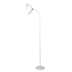 Lampa podłogowa biała 1xE27 ZACK 