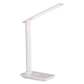LAMPAMI - czarna lampka biurkowa, lampka do gabinetu, lampka stojąca na biurko, lampka nowoczesna ledowa, lampka biurkowa Post biały 5W LED