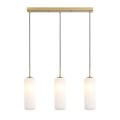LAMPAMI - lampa wisząca potrójna, lampa nad stół do jadalni, lampa sufitowa wisząca złota Vesta 3xE27