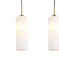 LAMPAMI - lampa wisząca potrójna, lampa nad stół do jadalni, lampa sufitowa wisząca złota Vesta 3xE27