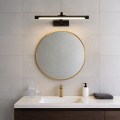 LAMPAMI - kinkiet łazienkowy ledowy, kinkiet łazienkowy czarny, lampa do łazienki, kinkiet nad lustro VINCI 15W 60cm