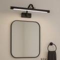 LAMPAMI - kinkiet łazienkowy ledowy, kinkiet łazienkowy czarny, lampa do łazienki, kinkiet nad lustro VINCI 15W 60cm