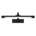 LAMPAMI - kinkiet łazienkowy ledowy, kinkiet łazienkowy czarny, lampa do łazienki, kinkiet nad lustro VINCI 15W 60cm