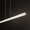 LAMPAMI - biała lampa wisząca, lampa nad wyspę, lampa do kuchni, lampa ledowa kuchenna, ledowa lampa wisząca biała BAR LED S NOWODVORSKI