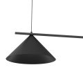 LAMPAMI - lampa nad stół, lampa do jadalni, lampa nowoczesna wisząca, czarna lampa wisząca CAPITAL