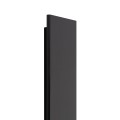 LAMPAMI - lampa ścienna czarna, kinkiet do salonu, kinkiet nowoczesny czarny, czarny kinkiet ledowy, kinkiet pionowy COMMA LED L NOWODVORSKI