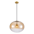 LAMPAMI - lampa do jadalni, lampa wisząca klosz szklana kula, lampa do sypialni przy łóżku, lampa do kuchni, lampa do salonu CAMPANIA 1xE27