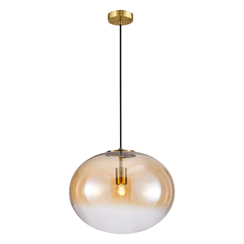 LAMPAMI - lampa do jadalni, lampa wisząca klosz szklana kula, lampa do sypialni przy łóżku, lampa do kuchni, lampa do salonu CAMPANIA 1xE27