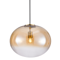 LAMPAMI - lampa do jadalni, lampa wisząca klosz szklana kula, lampa do sypialni przy łóżku, lampa do kuchni, lampa do salonu CAMPANIA 1xE27