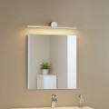 LAMPAMI - kinkiet łazienkowy ledowy, kinkiet łazienkowy srebrny, lampa do łazienki, kinkiet nad lustro Artist 6W Led 40cm