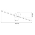 LAMPAMI - kinkiet nad lustro Artist 6W Led 40cm szkic