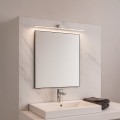 LAMPAMI - kinkiet łazienkowy ledowy, kinkiet łazienkowy srebrny, lampa do łazienki, kinkiet nad lustro Artist chrom 9W LED 60cm