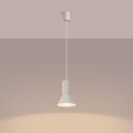 LAMPAMI - lampa nad wyspę kuchenną, lampa do sypialni wisząca, lampa do jadalni , lampa nad okrągły stół wisząca ESTRIA 1 jasny kaszmir