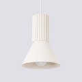 LAMPAMI - lampa nad wyspę kuchenną, lampa do sypialni wisząca, lampa do jadalni , lampa nad okrągły stół wisząca ESTRIA 1 jasny kaszmir
