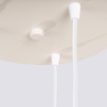 LAMPAMI - lampa wisząca nowoczesna, lampa nad stół do jadalni, lampa sufitowa wisząca potrójna kaszmirowa ESTRIA 3P
