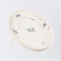 LAMPAMI - lampa wisząca nowoczesna, lampa nad stół do jadalni, lampa sufitowa wisząca potrójna kaszmirowa ESTRIA 3P