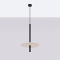 LAMPAMI - lampa wisząca pojedyncza, nowoczesna lampa do kuchni, lampa nad stół, lampa sufitowa do salonu, modna lampa do salonu