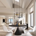 LAMPAMI - lampa wisząca pojedyncza, nowoczesna lampa do kuchni, lampa nad stół, lampa sufitowa do salonu, modna lampa do salonu