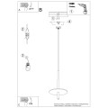 LAMPAMI - lampa wisząca pojedyncza szkic