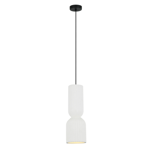 LAMPAMI - lampa sufitowa biała, lampa nad stół, biała lampa wisząca, lampa do kuchni, lampa wisząca pojedyncza BALERA