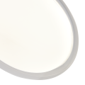 LAMPAMI - plafon led, lampa sufitowa ledowa, nowoczesny plafon led, lampa kuchenna Trego 40 cm biały LED CCT
