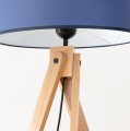 LAMPAMI - lampa podłogowa do salonu, lampa podłogowa do sypialni, lampa podłogowa nowoczesna, nowoczesna lampa stojąca podłogowa NATT granat