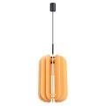 LAMPAMI - lampa wisząca pojedyncza, nowoczesna żółta lampa, lampa dziecięca, lampa do pokoju dziewczynki, modna lampa do salonu MULA 27 żółta