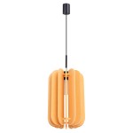 Lampa wisząca pojedyncza żółta 165 cm MULA 27