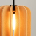 LAMPAMI - lampa wisząca pojedyncza, nowoczesna żółta lampa, lampa dziecięca, lampa do pokoju dziewczynki, modna lampa do salonu MULA 27 żółta