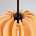 LAMPAMI - lampa wisząca pojedyncza, nowoczesna żółta lampa, lampa dziecięca, lampa do pokoju dziewczynki, modna lampa do salonu MULA 27 żółta
