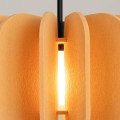 LAMPAMI - lampa wisząca pojedyncza, nowoczesna żółta lampa, lampa dziecięca, lampa do pokoju dziewczynki, modna lampa do salonu MULA 45 żółta