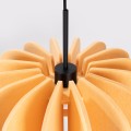 LAMPAMI - lampa wisząca pojedyncza, nowoczesna żółta lampa, lampa dziecięca, lampa do pokoju dziewczynki, modna lampa do salonu MULA 45 żółta