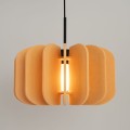 LAMPAMI - lampa wisząca pojedyncza, nowoczesna żółta lampa, lampa dziecięca, lampa do pokoju dziewczynki, modna lampa do salonu MULA 45 żółta