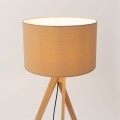 LAMPAMI - lampa podłogowa do salonu, lampa podłogowa do sypialni, lampa podłogowa nowoczesna, nowoczesna lampa stojąca podłogowa beżowa NATT taupe
