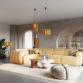 LAMPAMI - lampa stojąca do salonu, lampa podłogowa do sypialni, lampa podłogowa nowoczesna, nowoczesna lampa stojąca podłogowa MULA 45 żółta