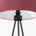 LAMPAMI - lampa podłogowa do salonu, lampa podłogowa do sypialni, lampa podłogowa nowoczesna, nowoczesna lampa stojąca podłogowa NEVIA burgund
