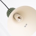 LAMPAMI - lampa nad wyspę kuchenną, lampa do sypialni wisząca, lampa do jadalni , lampa nad stół wisząca, lampa wisząca pojedyncza dwukolorowa ESTRIA 1 beżowa/zielona oliwka