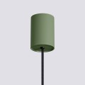 LAMPAMI - lampa nad wyspę kuchenną, lampa do sypialni wisząca, lampa do jadalni , lampa nad stół wisząca, lampa wisząca pojedyncza dwukolorowa ESTRIA 1 beżowa/zielona oliwka