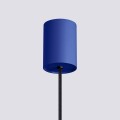 LAMPAMI - lampa nad wyspę kuchenną, lampa do sypialni wisząca, lampa do jadalni , lampa nad stół wisząca, lampa wisząca pojedyncza niebieska ESTRIA 1 biała/ultramaryna