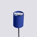 LAMPAMI - lampa nad wyspę kuchenną, lampa do sypialni wisząca, lampa do jadalni , lampa nad stół wisząca, lampa wisząca pojedyncza niebieska ESTRIA 1 biała/ultramaryna